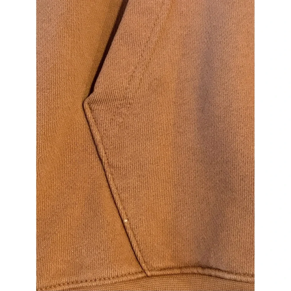 Jordan Flight Hoodie Mens Medium Orange DA9816-256 Essentials Sweatshirt